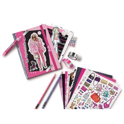 Kreatív scrapbooking készlet, 50 darabos, MAPED CREATIV "Scrapbooking Set - Barbie"