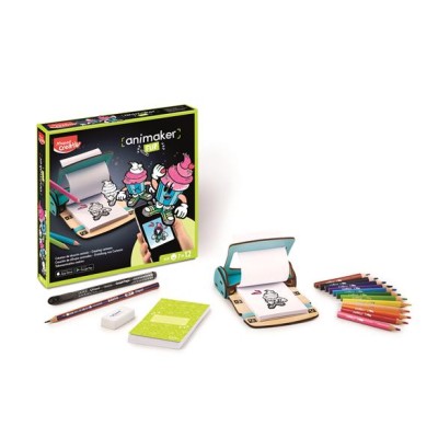 Animációkészítő készlet applikációval, mini, MAPED CREATIV "Animaker Flip", Pop