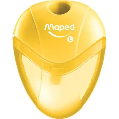 Hegyező, egylyukú, tartályos, balkezes, MAPED "I-Gloo", vegyes színek