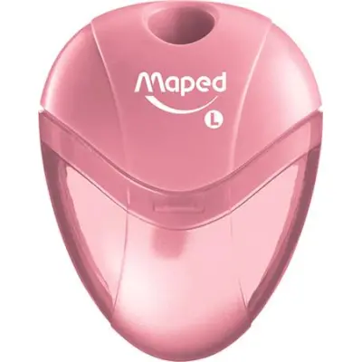 Hegyező, egylyukú, tartályos, balkezes, MAPED "I-Gloo", vegyes színek
