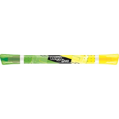 Szövegkiemelő készlet, 1-5 mm, kétvégű, MAPED "Fluo Peps Duo", vegyes színek