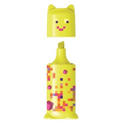 Szövegkiemelő készlet, 1-5 mm, MAPED "Pixel Party Mini", 4 különböző szín