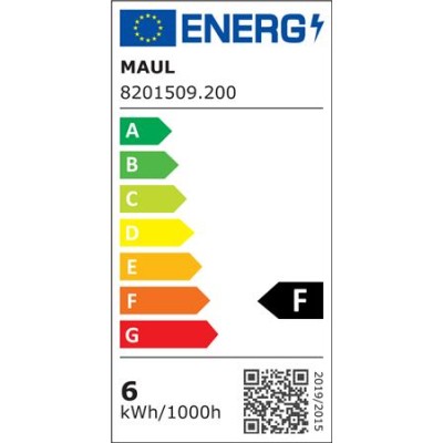 Asztali lámpa, LED, szabályozható, USB, MAUL "Rubia colour vario", szürke