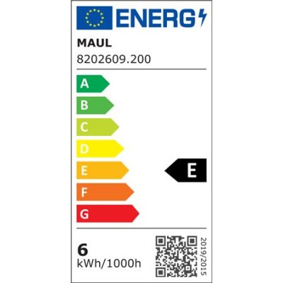 Állólámpa, irodai, LED, szabályozható, MAUL "Pirro", fehér