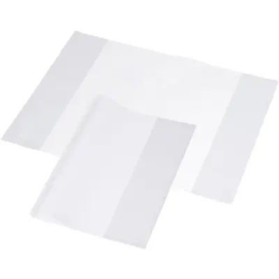 Füzet- és könyvborító, A5, PP, 90 mikron, fényes felület, PANTA PLAST, víztiszta