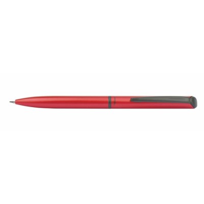 Rollertoll, 0,35 mm, rotációs, matt piros tolltest, PENTEL "EnerGel BL-2507" kék