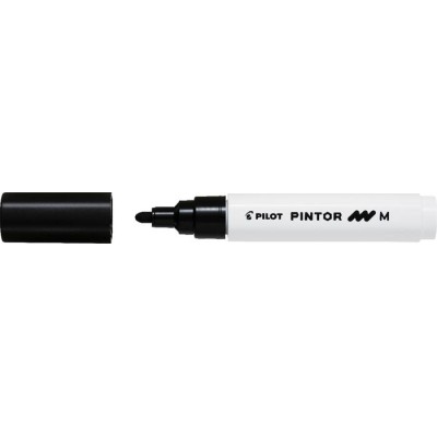 Dekormarker, 1,4 mm, PILOT "Pintor M", fekete