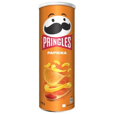 Chips, 165 g, PRINGLES, paprikás