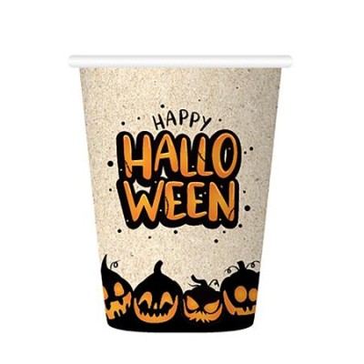 Pohár, papír, 210 ml, "Halloween"