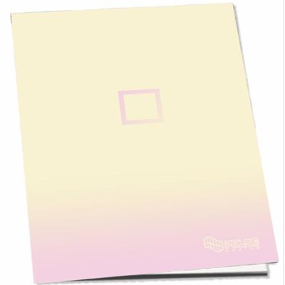 Füzet, tűzött, A4, kockás, 52 lap, PULSE "Pastel Colours"