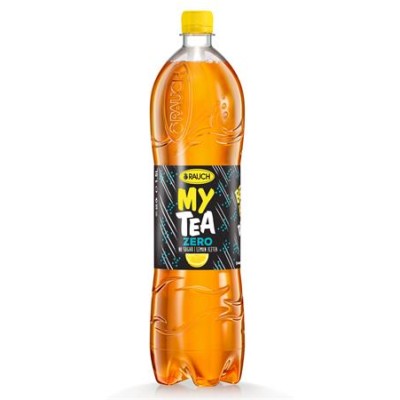 Üdítőital, szénsavmentes, cukormentes, 1,5 l, RAUCH "Mytea ZERO", citrom