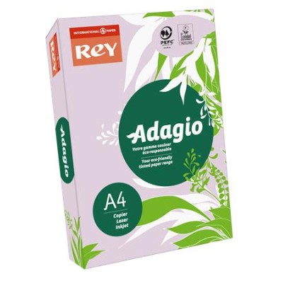 Másolópapír, színes, A4, 80 g, REY "Adagio", intenzív lila