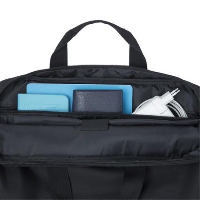 Notebook táska, 16", RIVACASE "Regent 8057", fekete