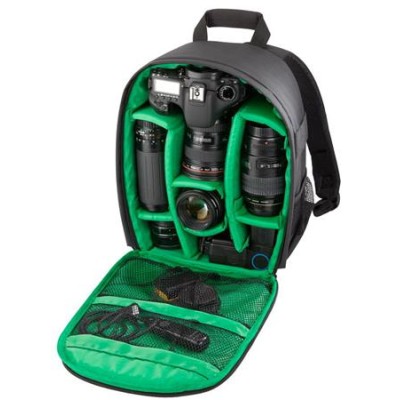 Hátizsák, DSLR fényképezőgéphez, RIVACASE "Green Mantis 7460" fekete