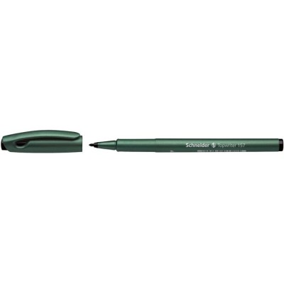 Rostirón, 0,8 mm, SCHNEIDER "Topwriter 157", fekete