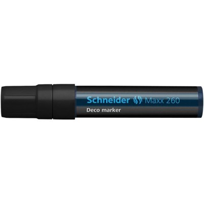 Krétamarker, 5-15 mm, SCHNEIDER "Maxx 260", fekete