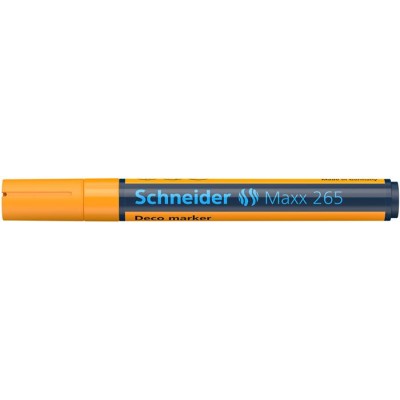 Krétamarker, 2-3 mm, SCHNEIDER "Maxx 265", narancssárga