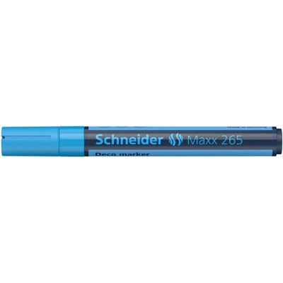 Krétamarker, 2-3 mm, SCHNEIDER "Maxx 265", világos kék