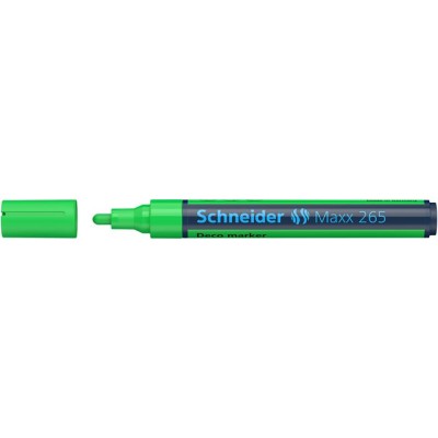 Krétamarker, 2-3 mm, SCHNEIDER "Maxx 265", világos zöld