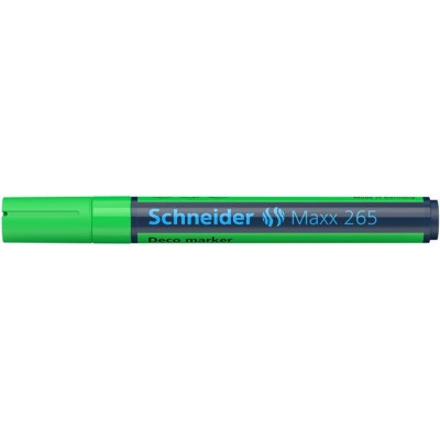 Krétamarker, 2-3 mm, SCHNEIDER "Maxx 265", világos zöld