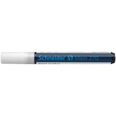 Lakkmarker, 1-3 mm, SCHNEIDER "Maxx 270", fehér