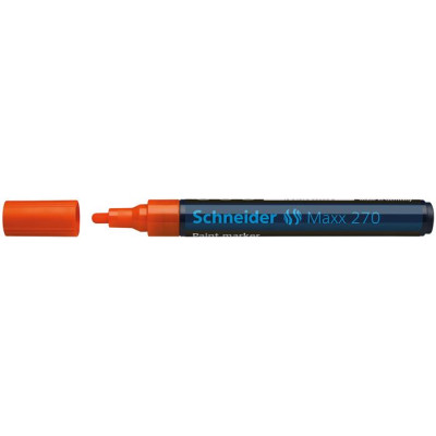 Lakkmarker, 1-3 mm, SCHNEIDER "Maxx 270", narancssárga