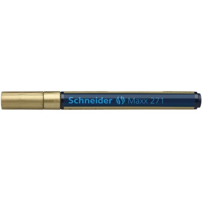 Lakkmarker, 1-2 mm, SCHNEIDER "Maxx 271", arany