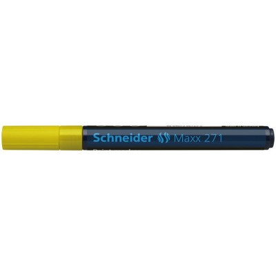 Lakkmarker, 1-2 mm, SCHNEIDER "Maxx 271", sárga