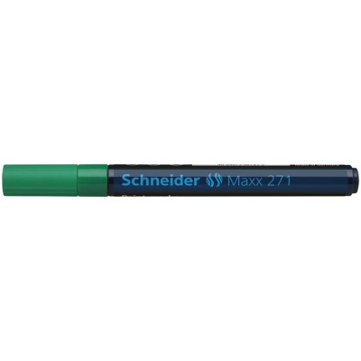 Lakkmarker, 1-2 mm, SCHNEIDER "Maxx 271", zöld