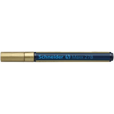 Lakkmarker, 0,8 mm, SCHNEIDER "Maxx 278", arany