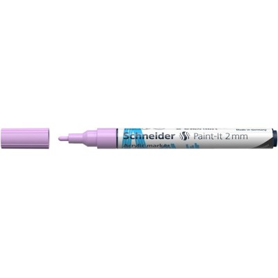 Dekormarker, akril, 2 mm, SCHNEIDER "Paint-It 310", pasztell-lila