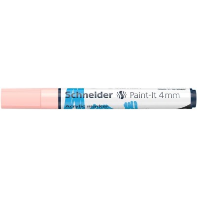 Dekormarker, akril, 4 mm, SCHNEIDER "Paint-It 320", barack