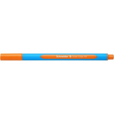 Golyóstoll, 0,7 mm, kupakos, SCHNEIDER "Slider Edge XB", narancssárga