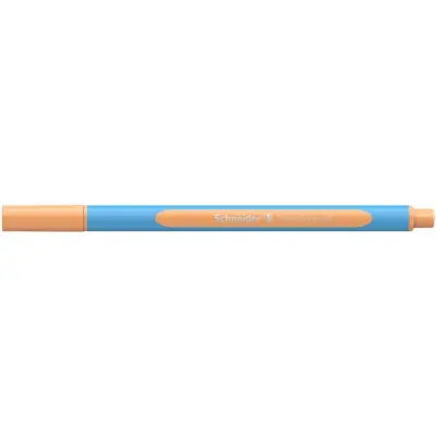 Golyóstoll, 0,7 mm, kupakos, SCHNEIDER "Slider Edge XB Pastel", barack