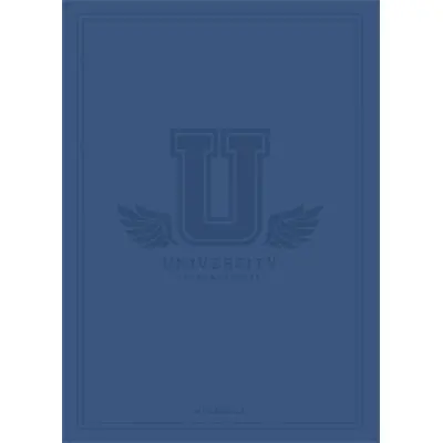 Füzet, tűzött, A5, kockás, 60 lap, SHKOLYARYK "University International", vegyes