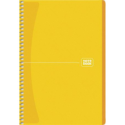 Spirálfüzet, A5, kockás, 80 lap, SHKOLYARYK "Notebook", vegyes