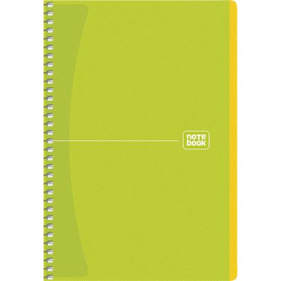 Spirálfüzet, A5, kockás, 80 lap, SHKOLYARYK "Notebook", vegyes