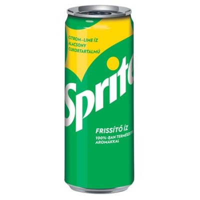 Üdítőital, szénsavas, 0,33 l, dobozos, SPRITE, citrom és lime