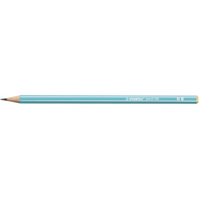Grafitceruza, HB, hatszögletű, STABILO "Pencil 160", kék