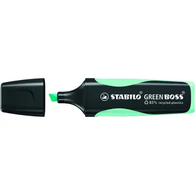 Szövegkiemelő, 2-5 mm, STABILO "Green Boss Pastel", türkiz
