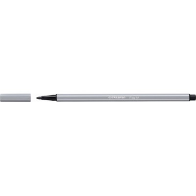 Rostirón, 1 mm, STABILO "Pen 68", közép szürke