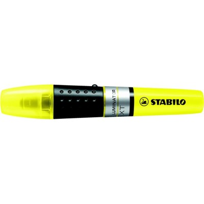 Szövegkiemelő, 2-5 mm, STABILO "Luminator", sárga