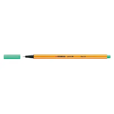 Tűfilc, 0,4 mm, STABILO "Point 88", jégzöld