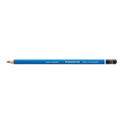 Grafitceruza, 11B, hatszögletű, STAEDTLER "Mars Lumograph 100"