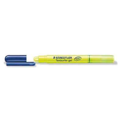 Szövegkiemelő, 3 mm, zselés, STAEDTLER "Textsurfer Gel 264", sárga