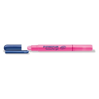 Szövegkiemelő, 3 mm, zselés, STAEDTLER "Textsurfer Gel 264", rózsaszín