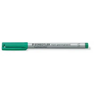 Alkoholmentes marker, OHP, 0,4 mm, STAEDTLER "Lumocolor® 311 S", zöld
