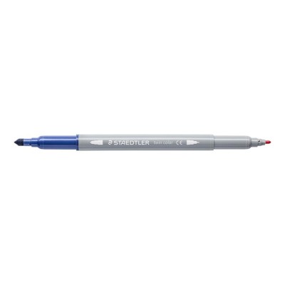 Rostirón készlet, 1/3 mm, kétvégű, STAEDTLER® "3280", 20 különböző szín