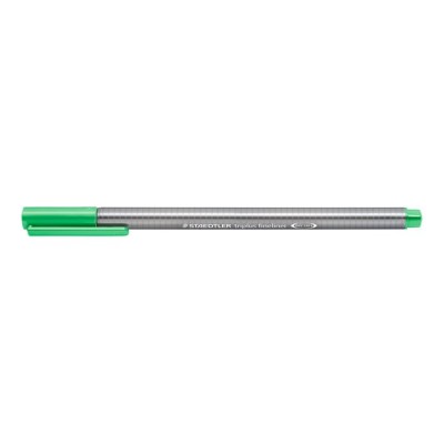 Tűfilc, 0,3 mm, STAEDTLER "Triplus 334", fűzöld