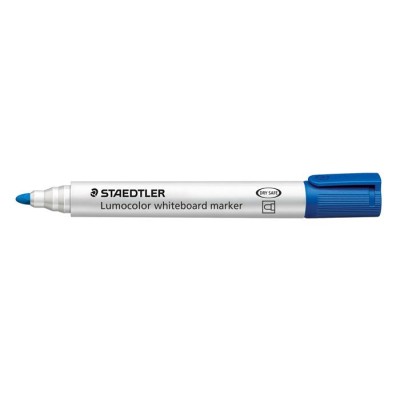 Táblamarker, 2 mm, kúpos, STAEDTLER "Lumocolor® 351", kék